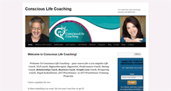 Desktop Screenshot of conscious-life-coaching.com